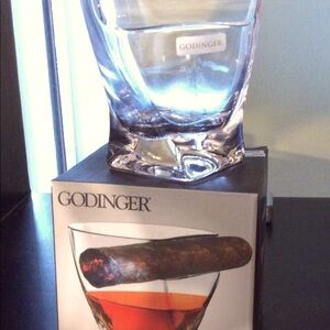 Godinger Cigar Whiskey Tumbler